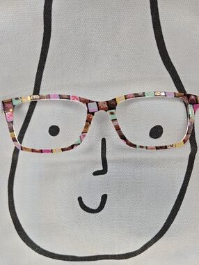 Box Of Chocolates Pattern Magnetic Glasses Top